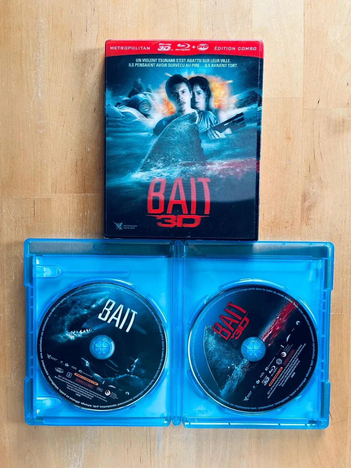 Combo-set DVD Blu-ray 3D ray Bait 3D van Russell Mulcahy. – photo 4